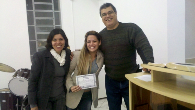Capa do álbum Entrega dos Certificados de Batismo em 21/08/2011